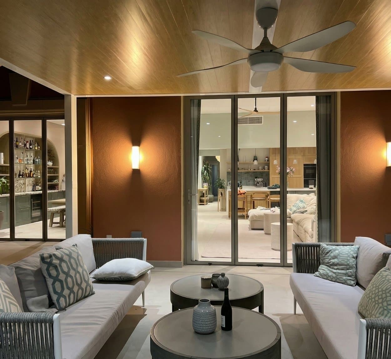 Indoor–Outdoor Folding Door Installation