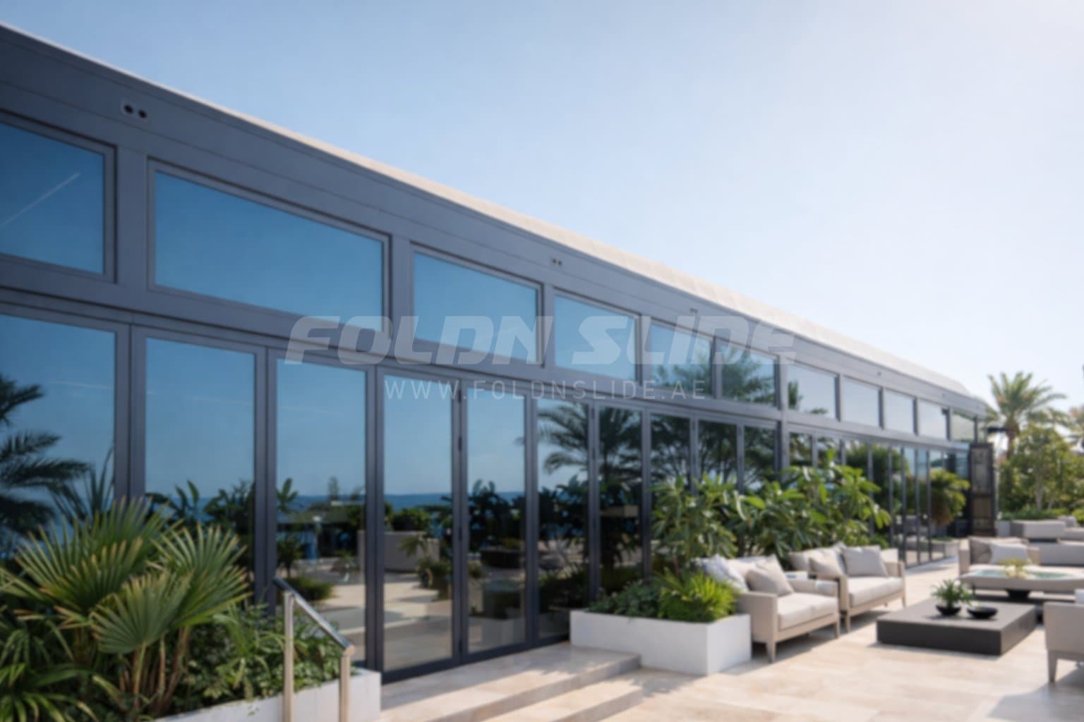 Villa Rooftop Glass Room
