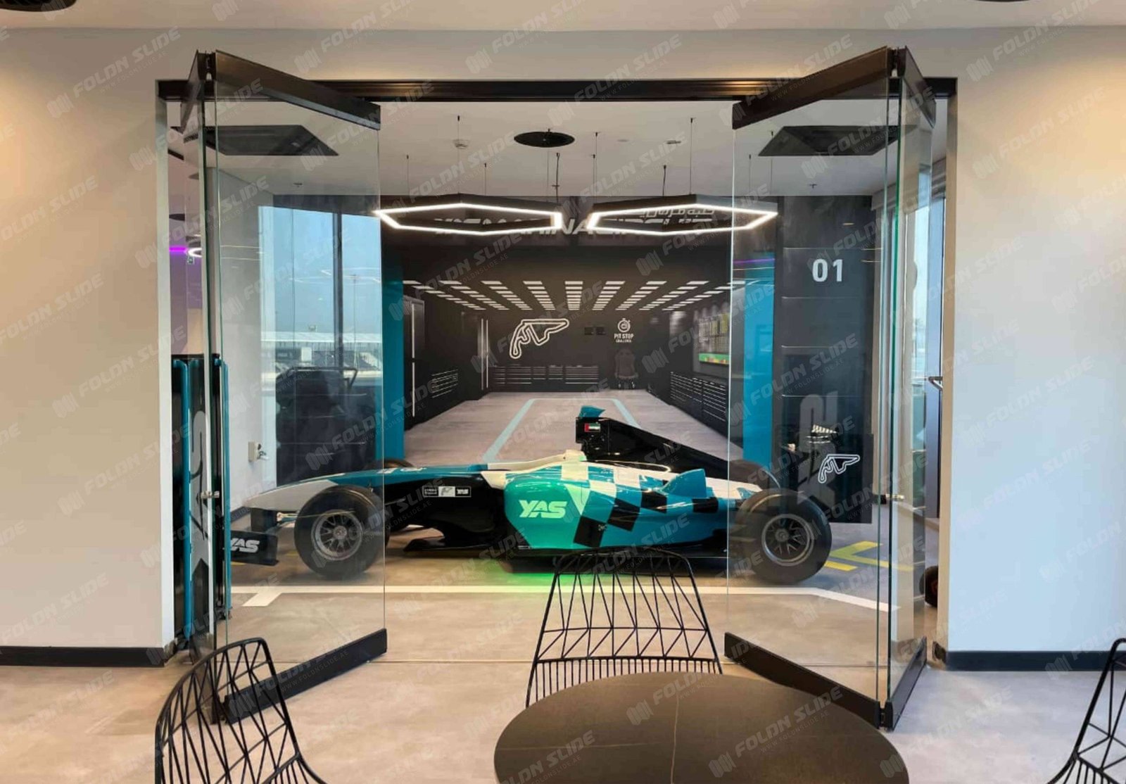 Frameless Folding Door 2