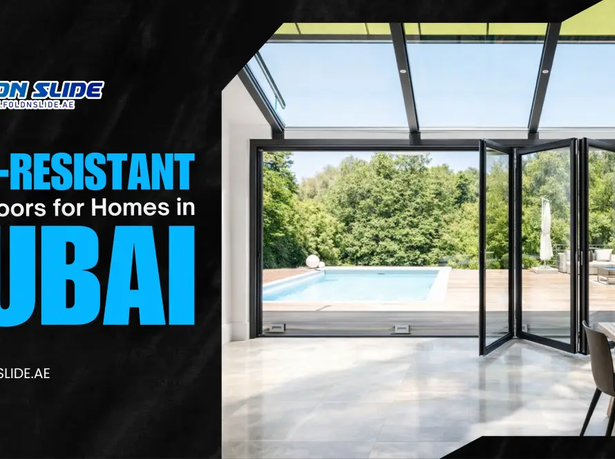 Heat-Resistant Glass Doors for Homes in Dubai.
